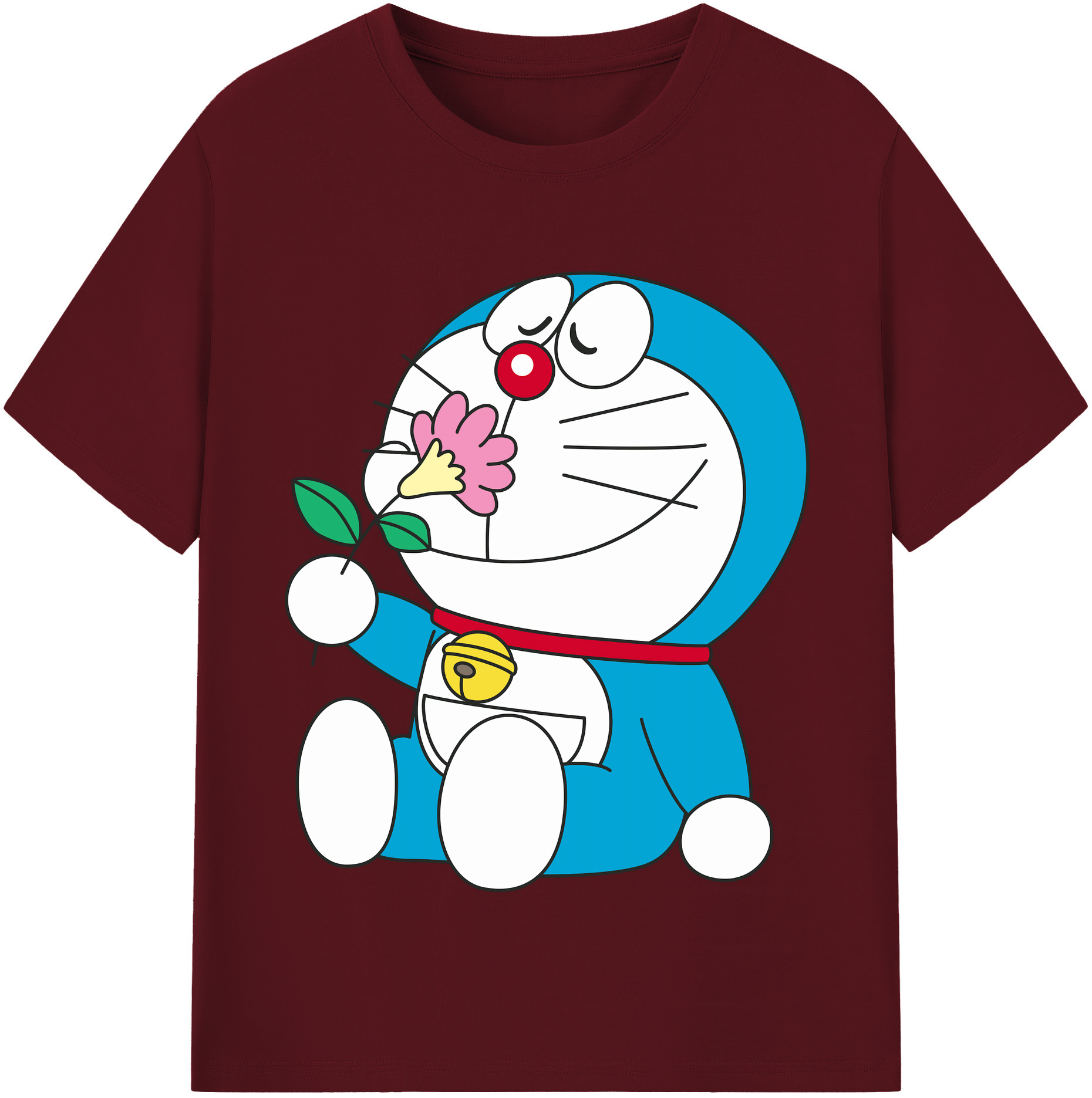 （画像用） ドラえもん Doraemon 綿100％半袖Tシャツ（フロントプリント）